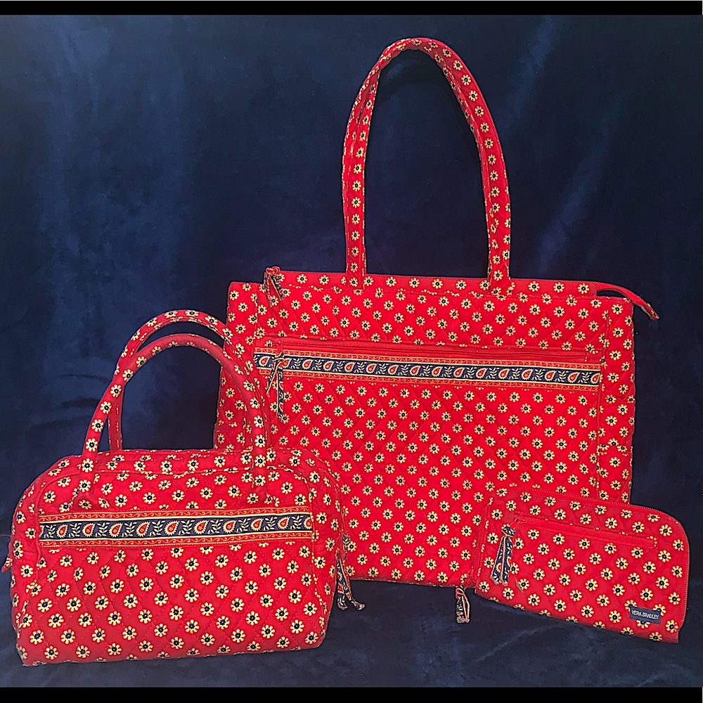 Vera Bradley Triple Matching Set